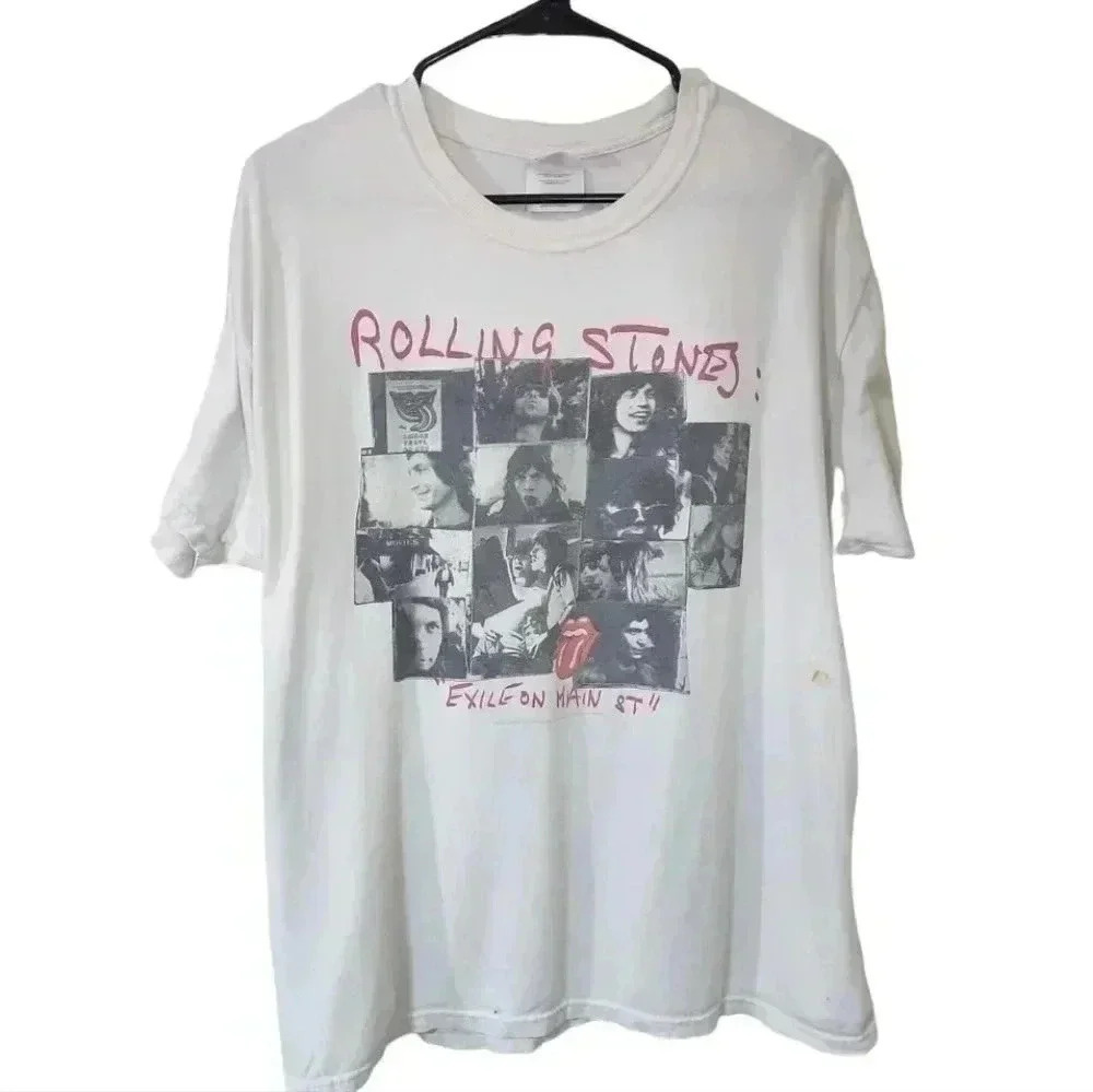 Rolling Stones College Tee. Size Large